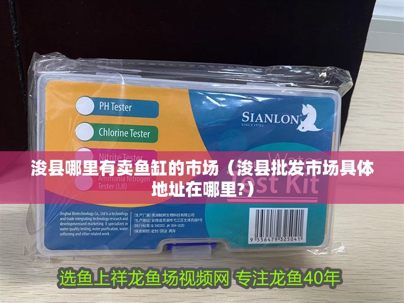 浚縣哪里有賣魚缸的市場（浚縣批發(fā)市場具體地址在哪里?）