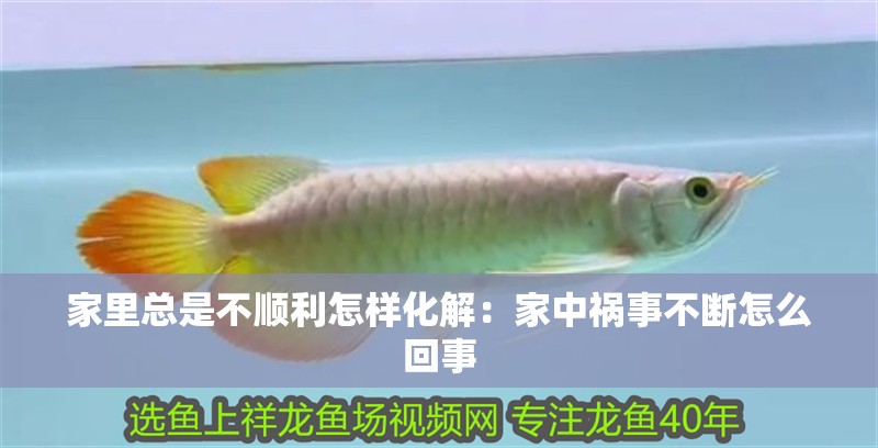 家里總是不順利怎樣化解：家中禍事不斷怎么回事