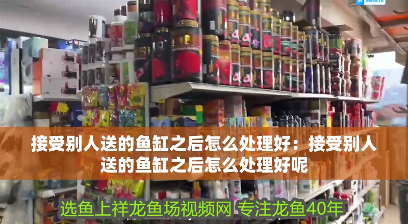 接受別人送的魚缸之后怎么處理好：接受別人送的魚缸之后怎么處理好呢