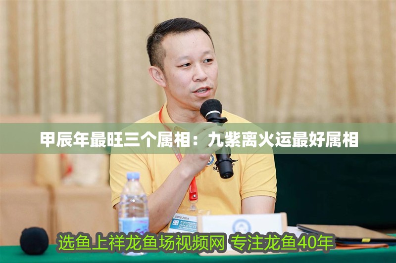 甲辰年最旺三個屬相：九紫離火運最好屬相