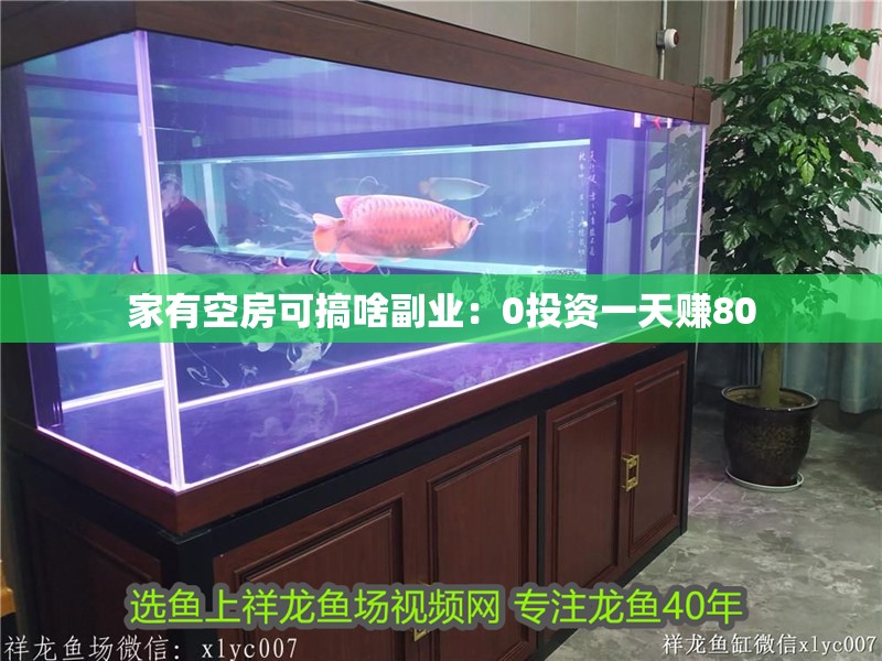 家有空房可搞啥副業(yè)：0投資一天賺80