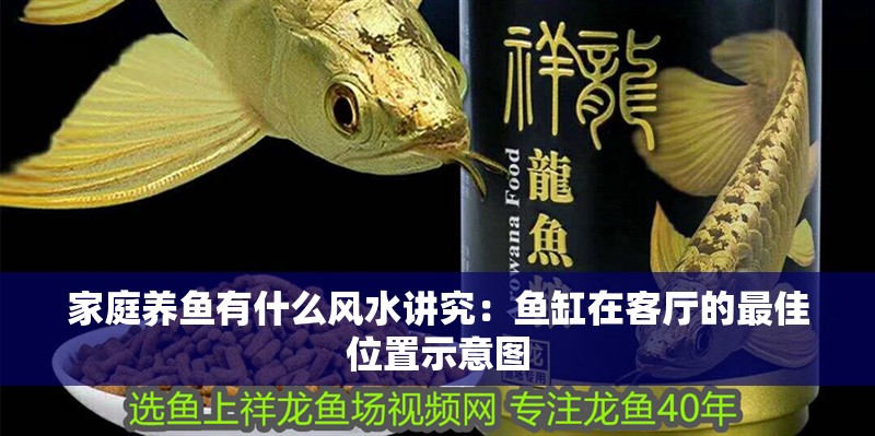 家庭養魚有什么風水講究：魚缸在客廳的最佳位置示意圖