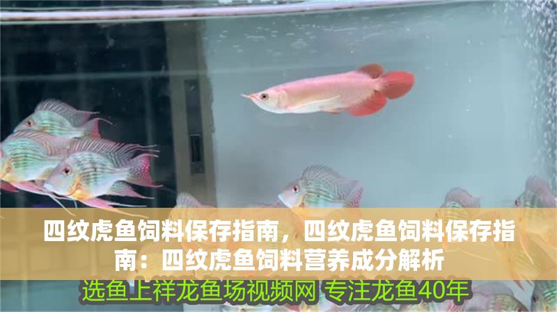 四紋虎魚飼料保存指南，四紋虎魚飼料保存指南：四紋虎魚飼料營養成分解析