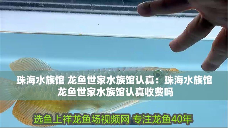 珠海水族館 龍魚世家水族館認真：珠海水族館 龍魚世家水族館認真收費嗎