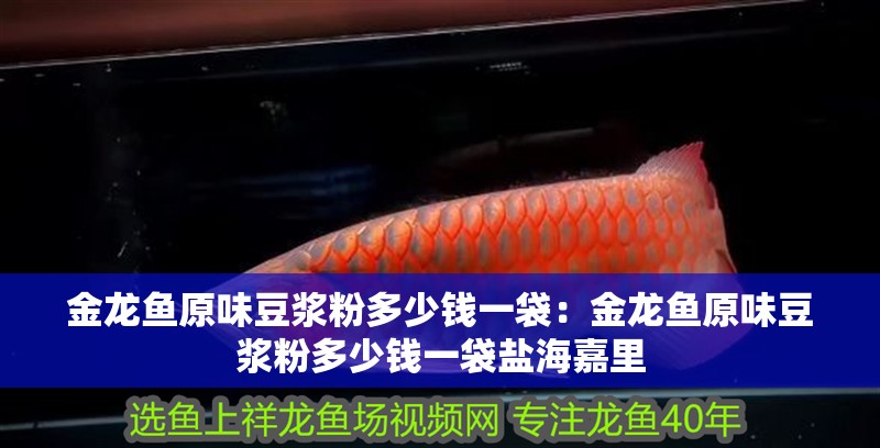 金龍魚原味豆?jié){粉多少錢一袋：金龍魚原味豆?jié){粉多少錢一袋鹽海嘉里 金龍魚原味豆?jié){粉多少錢一袋：金龍魚原味豆?jié){粉多少錢一袋鹽海嘉里 水族問(wèn)答