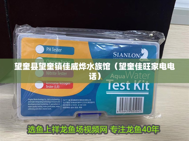 望奎縣望奎鎮(zhèn)佳威燁水族館（望奎佳旺家電電話）