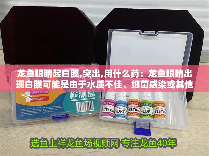 龍魚眼睛起白膜,突出,用什么藥：龍魚眼睛出現白膜可能是由于水質不佳、細菌感染或其他環境因素引起的