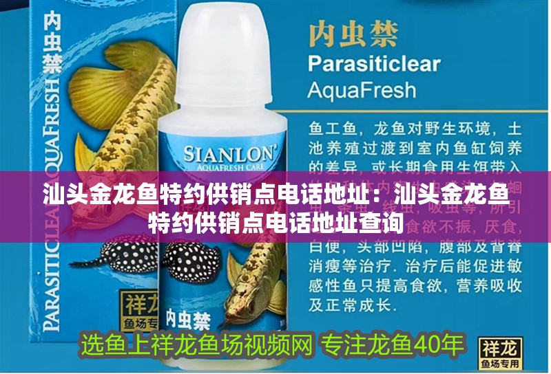 汕頭金龍魚特約供銷點電話地址：汕頭金龍魚特約供銷點電話地址查詢