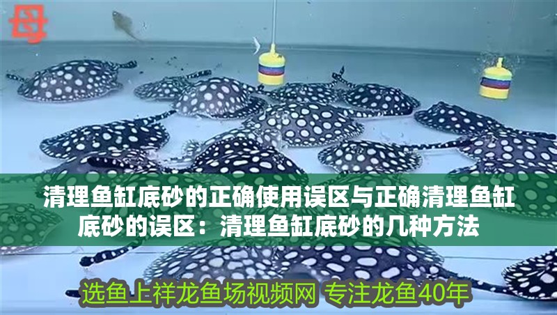 清理魚缸底砂的正確使用誤區與正確清理魚缸底砂的誤區：清理魚缸底砂的幾種方法