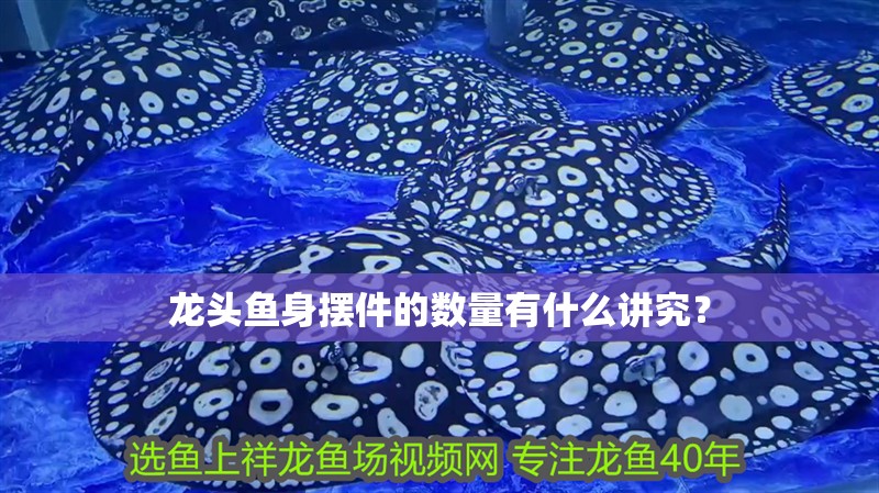 龍頭魚身擺件的數量有什么講究？