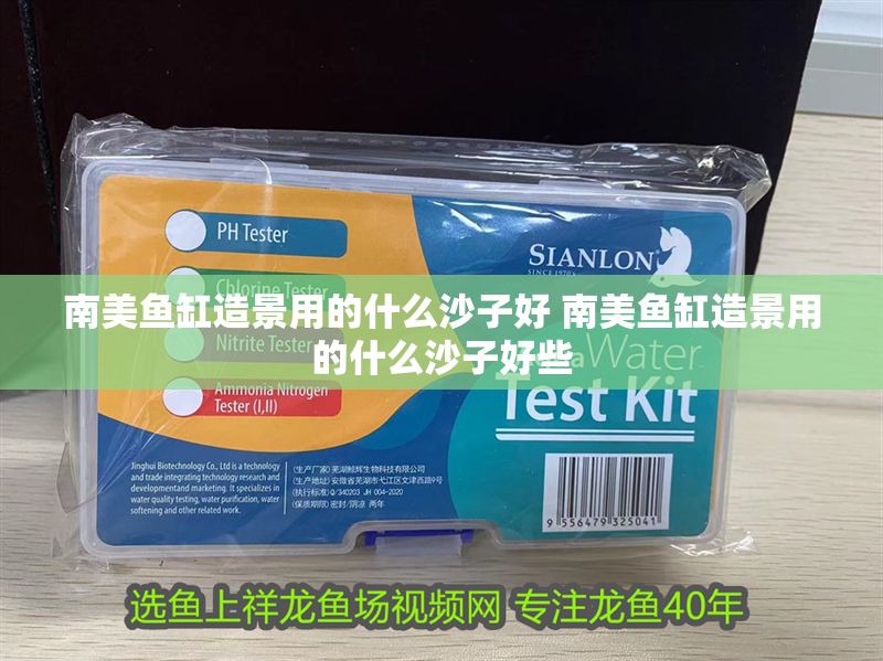 南美魚缸造景用的什么沙子好 南美魚缸造景用的什么沙子好些