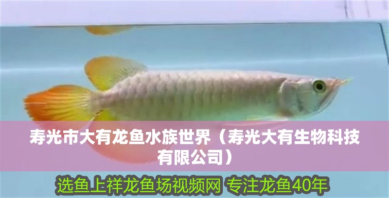 壽光市大有龍魚水族世界（壽光大有生物科技有限公司）