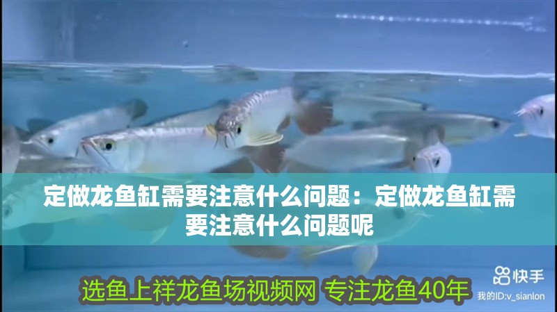 定做龍魚缸需要注意什么問題：定做龍魚缸需要注意什么問題呢