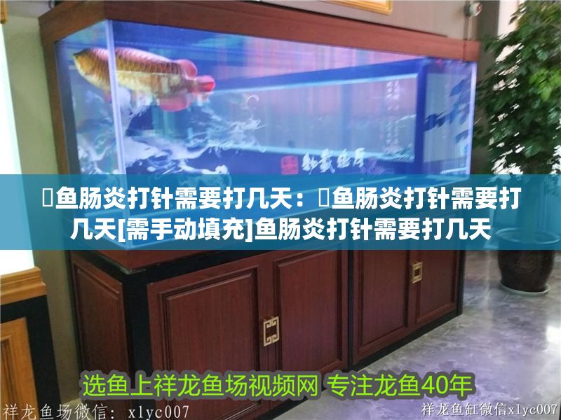 魟魚腸炎打針需要打幾天：魟魚腸炎打針需要打幾天[需手動填充]魚腸炎打針需要打幾天