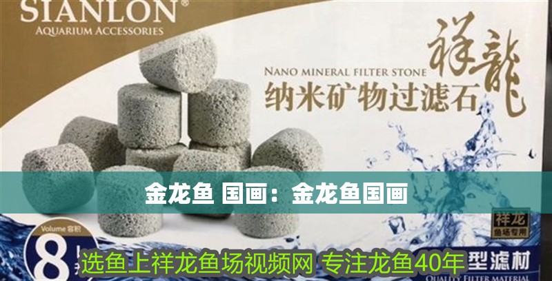 金龍魚 國畫：金龍魚國畫