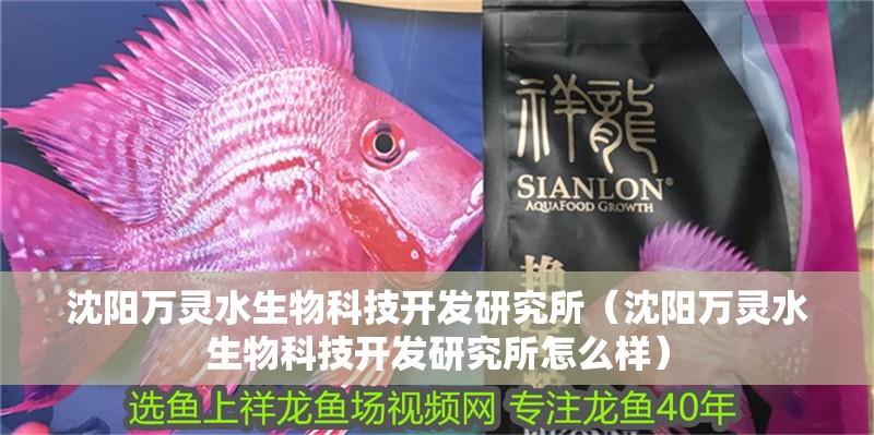 沈陽萬靈水生物科技開發研究所（沈陽萬靈水生物科技開發研究所怎么樣） 沈陽萬靈水生物科技開發研究所（沈陽萬靈水生物科技開發研究所怎么樣） 全國水族館企業名錄 第1張