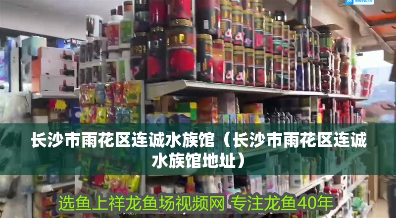 長沙市雨花區(qū)連誠水族館（長沙市雨花區(qū)連誠水族館地址）