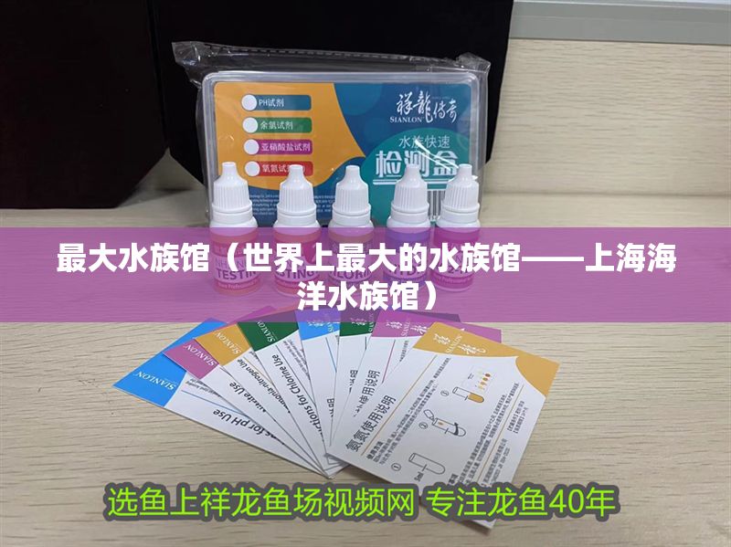 最大水族館（世界上最大的水族館——上海海洋水族館）