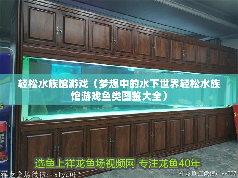 輕松水族館游戲（夢想中的水下世界輕松水族館游戲魚類圖鑒大全） 輕松水族館游戲（夢想中的水下世界輕松水族館游戲魚類圖鑒大全） 水族館百科（水族館加盟） 第1張
