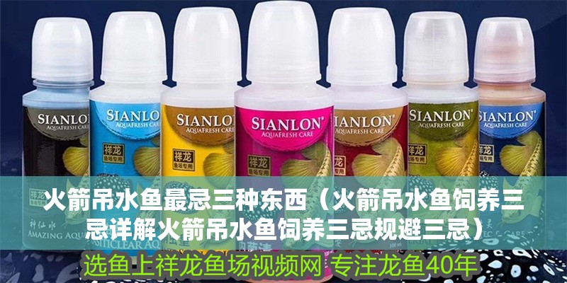 火箭吊水魚最忌三種東西（火箭吊水魚飼養(yǎng)三忌詳解火箭吊水魚飼養(yǎng)三忌規(guī)避三忌）
