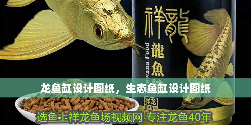 龍魚缸設計圖紙，生態魚缸設計圖紙