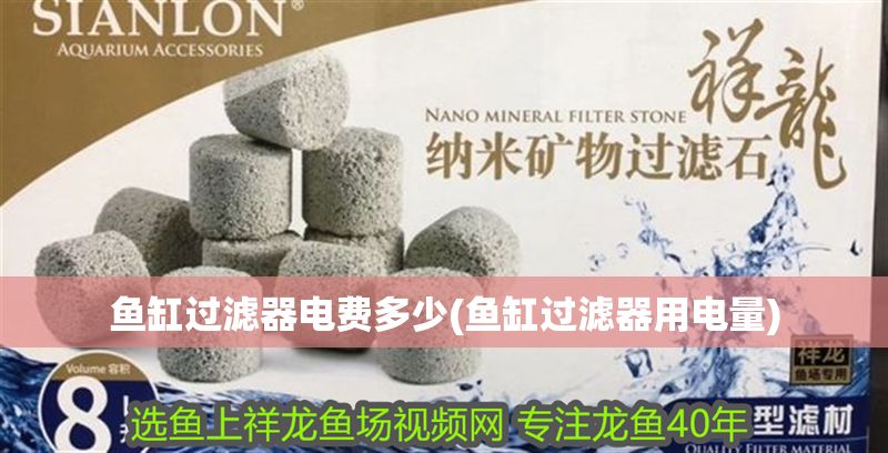 魚缸過濾器電費(fèi)多少(魚缸過濾器用電量) 魚缸過濾器電費(fèi)多少(魚缸過濾器用電量) 錦鯉魚百科 第1張