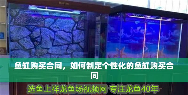 魚缸購買合同，如何制定個性化的魚缸購買合同