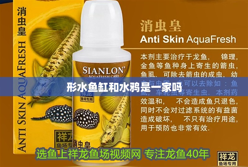 形水魚缸和水鴉是一家嗎