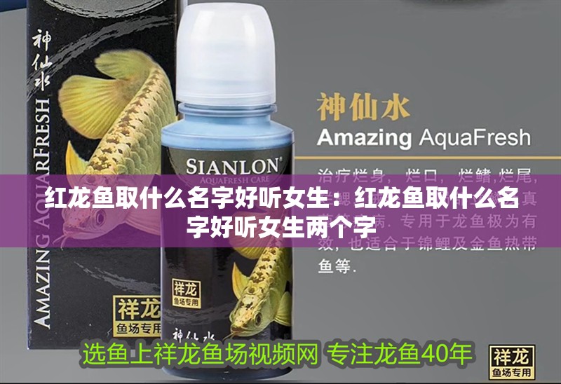 紅龍魚取什么名字好聽女生：紅龍魚取什么名字好聽女生兩個字