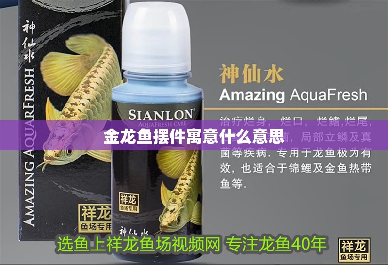 金龍魚擺件寓意什么意思