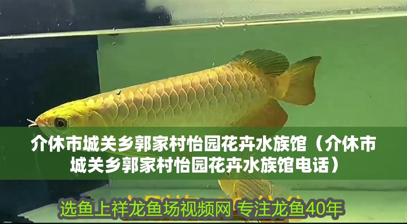介休市城關鄉郭家村怡園花卉水族館（介休市城關鄉郭家村怡園花卉水族館電話）