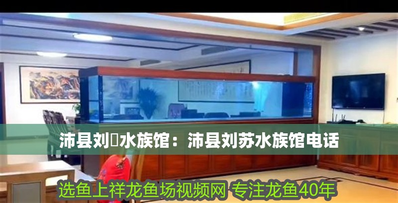 沛縣劉甦水族館：沛縣劉蘇水族館電話