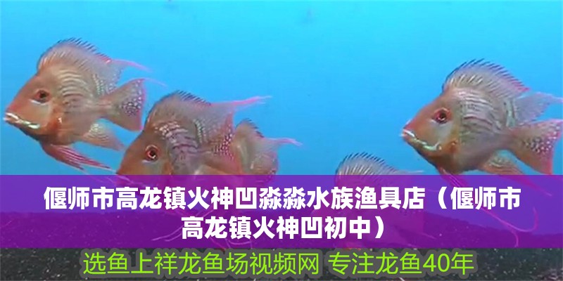 偃師市高龍鎮火神凹淼淼水族漁具店（偃師市高龍鎮火神凹初中）