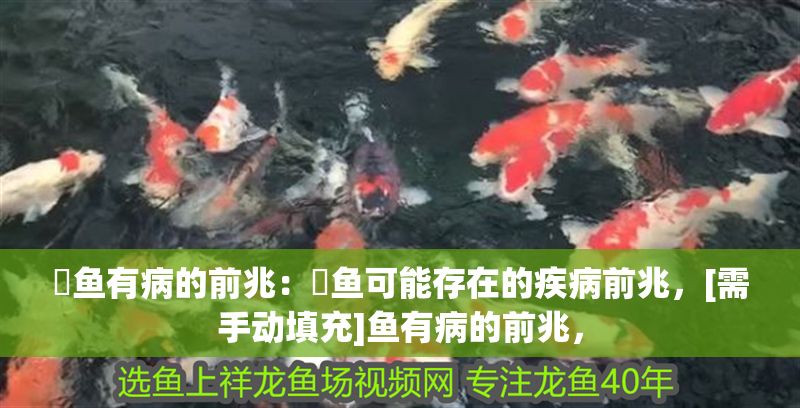魟魚有病的前兆：魟魚可能存在的疾病前兆，[需手動填充]魚有病的前兆，