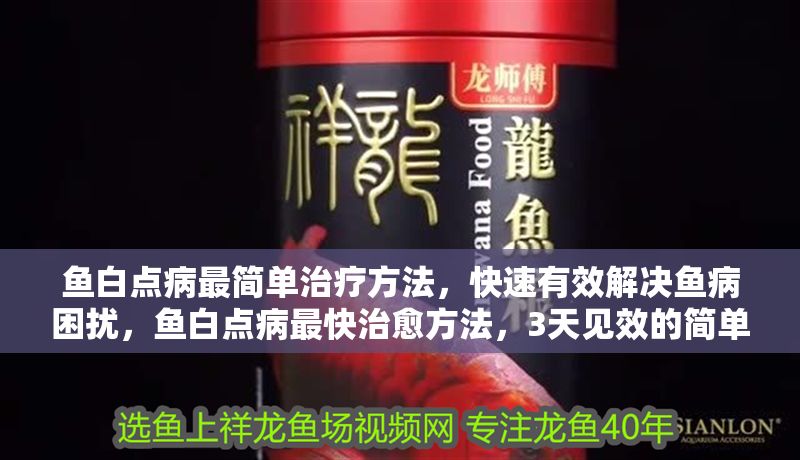 魚白點(diǎn)病最簡單治療方法，快速有效解決魚病困擾，魚白點(diǎn)病最快治愈方法，3天見效的簡單治療步驟