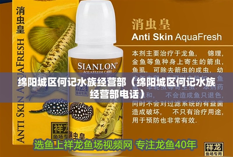 綿陽城區何記水族經營部（綿陽城區何記水族經營部電話）