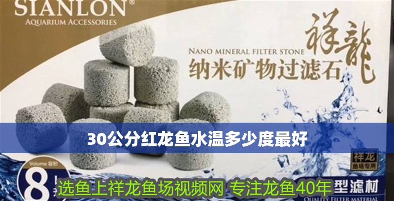 30公分紅龍魚(yú)水溫多少度最好
