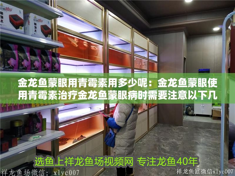 金龍魚蒙眼用青霉素用多少呢：金龍魚蒙眼使用青霉素治療金龍魚蒙眼病時需要注意以下幾點