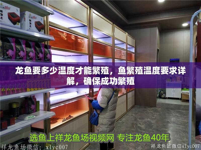 龍魚要多少溫度才能繁殖,魚繁殖溫度要求詳解,確保成功繁殖 龍魚百科 第2張 龍魚要多少溫度才能繁殖,魚繁殖溫度要求詳解,確保成功繁殖 龍魚要多少溫度才能繁殖,魚繁殖溫度要求詳解,確保成功繁殖 龍魚百科 第2張