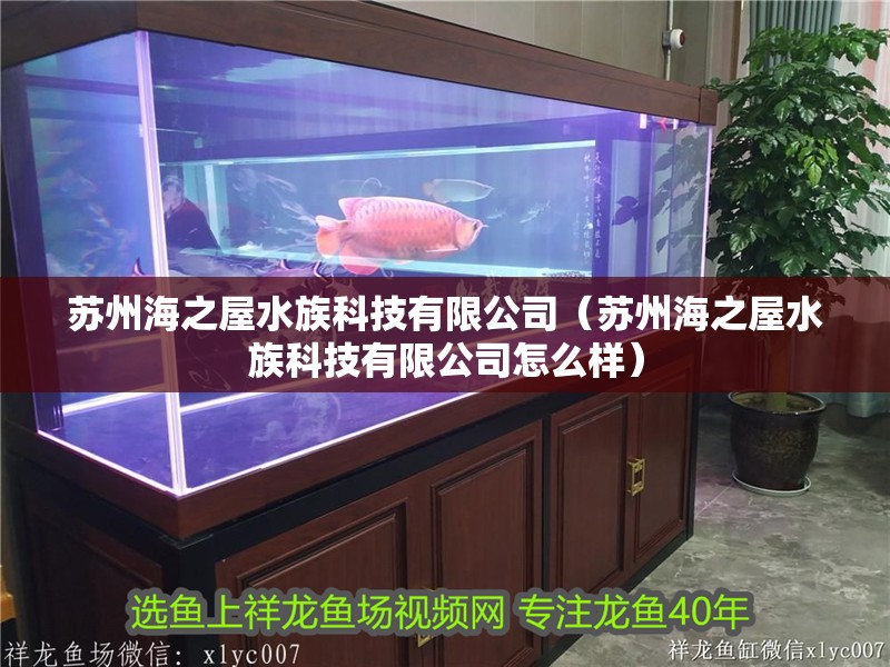 蘇州海之屋水族科技有限公司（蘇州海之屋水族科技有限公司怎么樣）