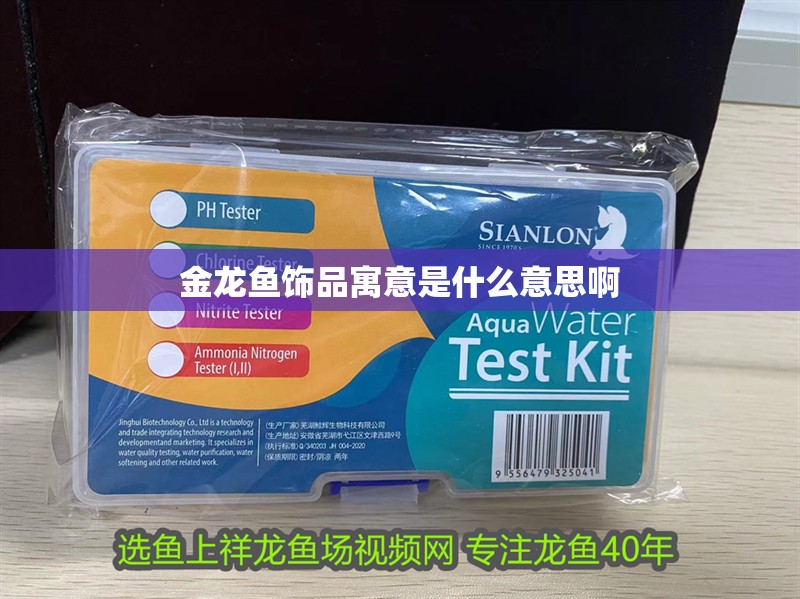 金龍魚飾品寓意是什么意思啊 龍魚百科 第2張 金龍魚飾品寓意是什么意思啊 金龍魚飾品寓意是什么意思啊 龍魚百科 第2張
