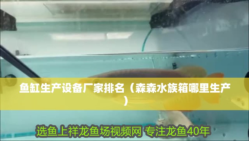 魚缸生產(chǎn)設(shè)備廠家排名（森森水族箱哪里生產(chǎn)）