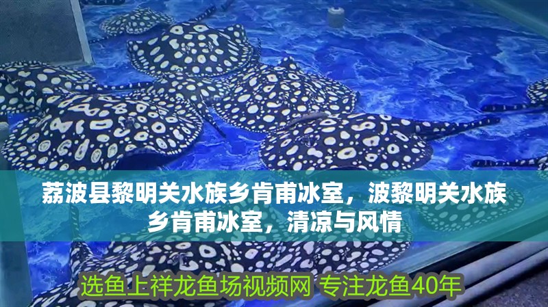 荔波縣黎明關水族鄉肯甫冰室，波黎明關水族鄉肯甫冰室，清涼與風情