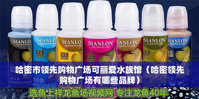 哈密市領(lǐng)先購(gòu)物廣場(chǎng)可麗愛(ài)水族館（哈密領(lǐng)先購(gòu)物廣場(chǎng)有哪些品牌） 哈密市領(lǐng)先購(gòu)物廣場(chǎng)可麗愛(ài)水族館（哈密領(lǐng)先購(gòu)物廣場(chǎng)有哪些品牌） 全國(guó)水族館企業(yè)名錄 第2張