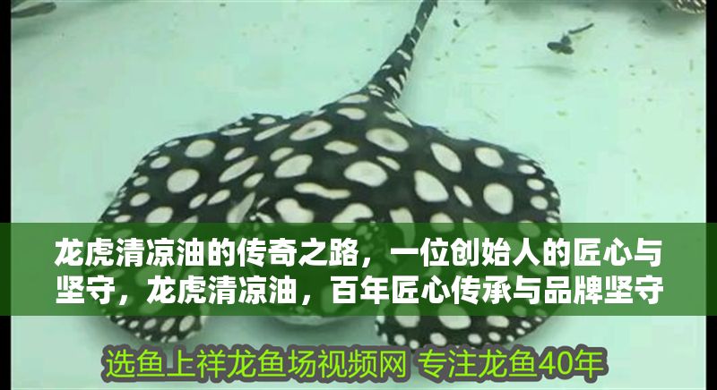 龍虎清涼油的傳奇之路，一位創始人的匠心與堅守，龍虎清涼油，百年匠心傳承與品牌堅守的傳奇故事