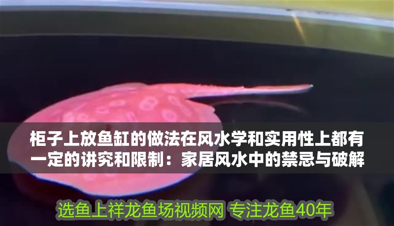 柜子上放魚缸的做法在風水學和實用性上都有一定的講究和限制：家居風水中的禁忌與破解之道