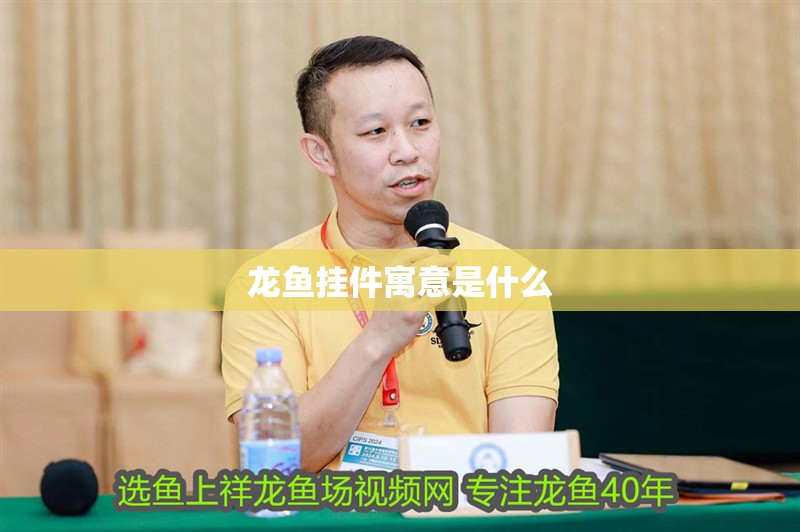 龍魚掛件寓意是什么