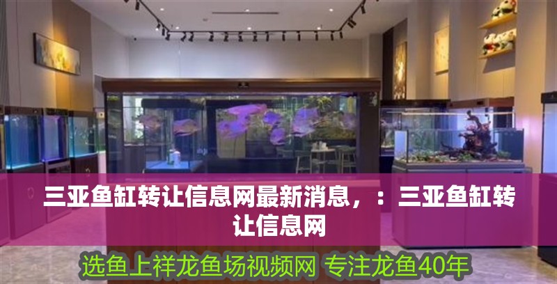 三亞魚缸轉讓信息網最新消息，：三亞魚缸轉讓信息網 三亞魚缸轉讓信息網最新消息，：三亞魚缸轉讓信息網 魚缸百科