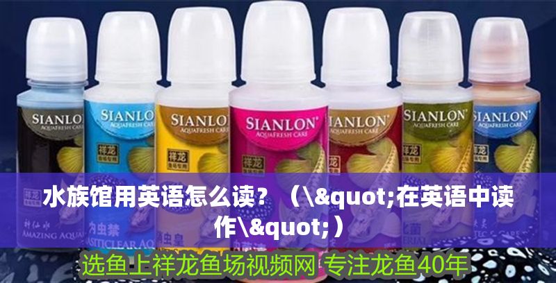 水族館用英語怎么讀？（\"在英語中讀作\"）
