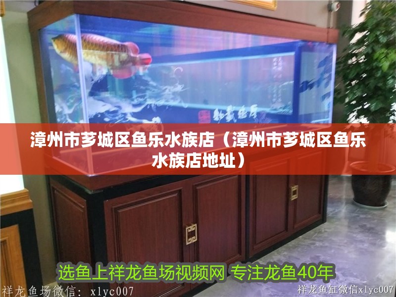 漳州市薌城區(qū)魚(yú)樂(lè)水族店（漳州市薌城區(qū)魚(yú)樂(lè)水族店地址）